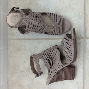 Vince Camuto Thick Heel with Ankle Strap